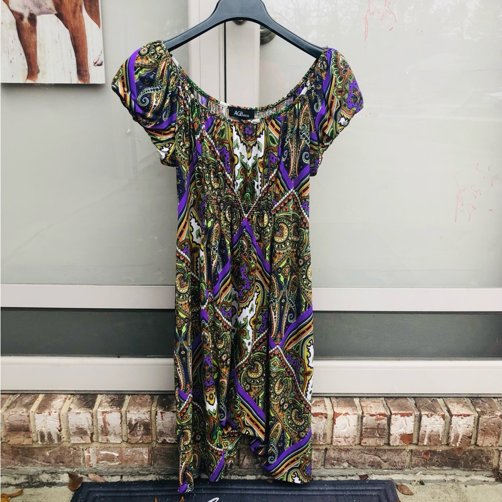Peasant Dress in Beautiful Halloween Colors (Women's Size 10)